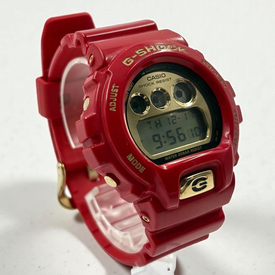 【美品】 G-SHOCK DW-6930A 30周年記念モデル 腕時計 レッド