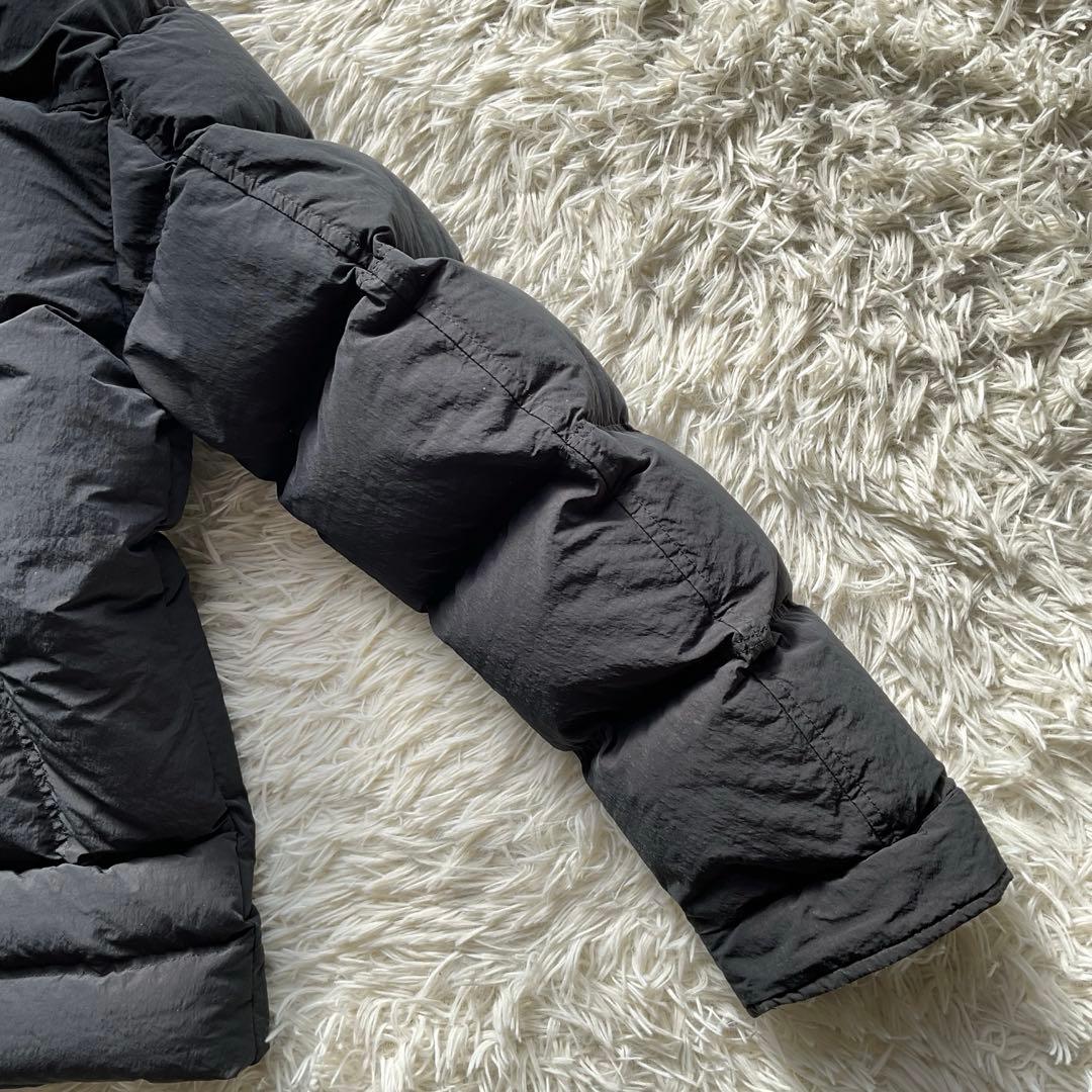 現行✨DIESEL ダウンジャケット　キルティング　M 黒　ショート丈　エンボス