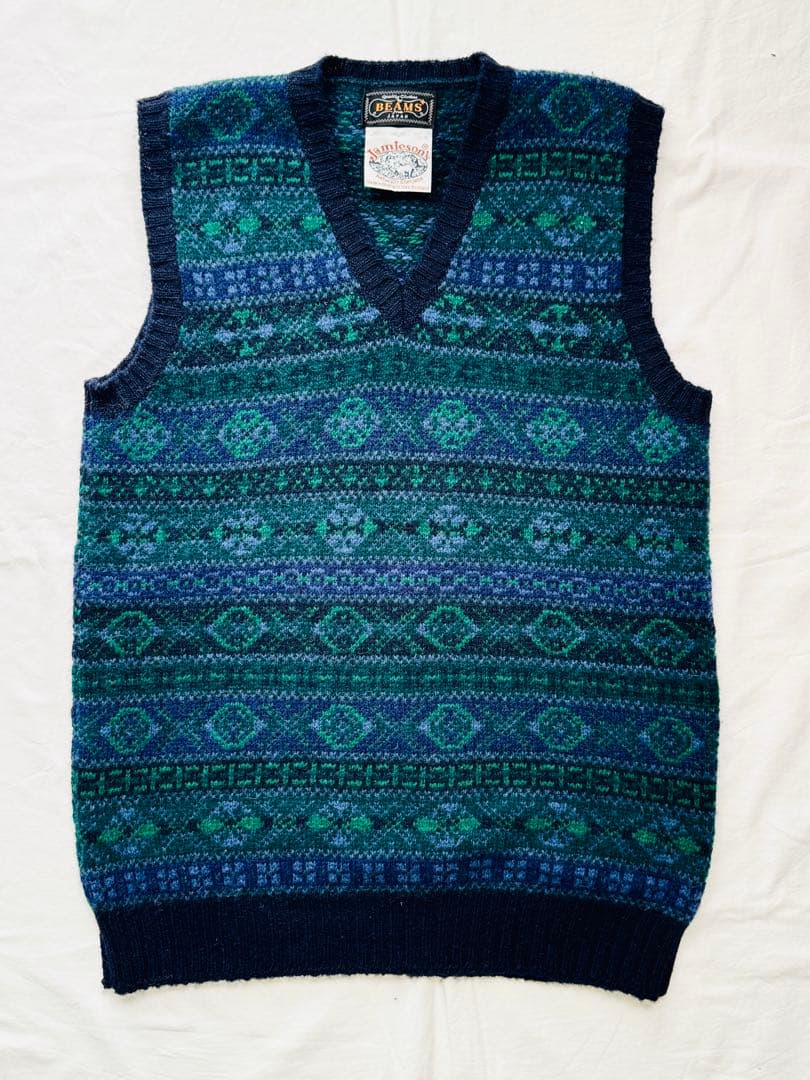 JAMIESON'S BEAMS PLUSフェアアイルニット RRL ALDEN