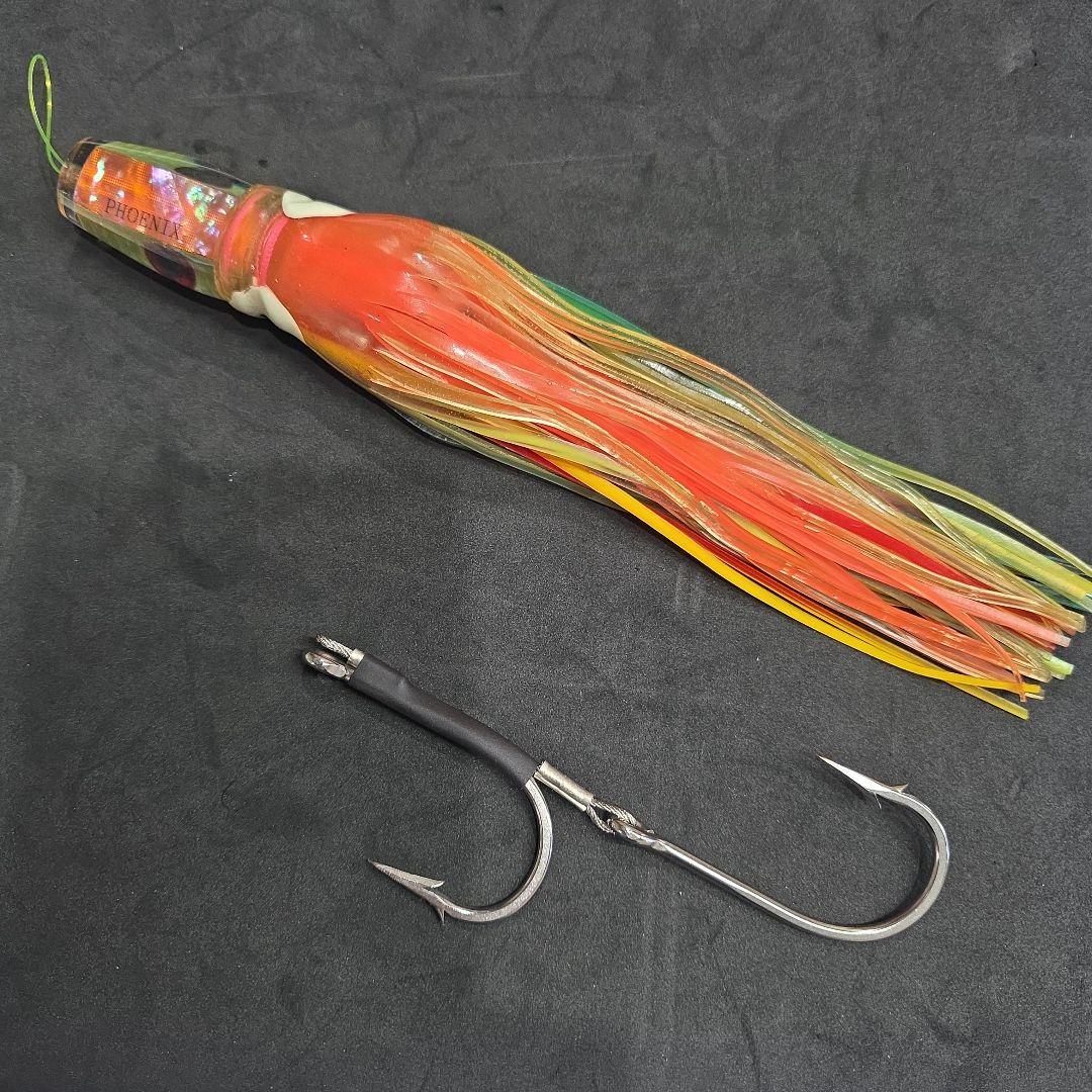トローリングルアー　フェニックスルアー　ダブルバーブフックセット②