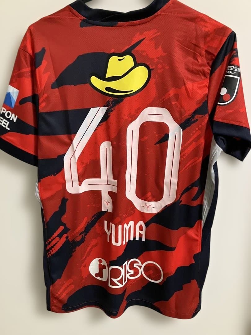 り*】様 鹿島アントラーズ　鈴木優磨　ユニフォーム　2025 Mサイズ 40番