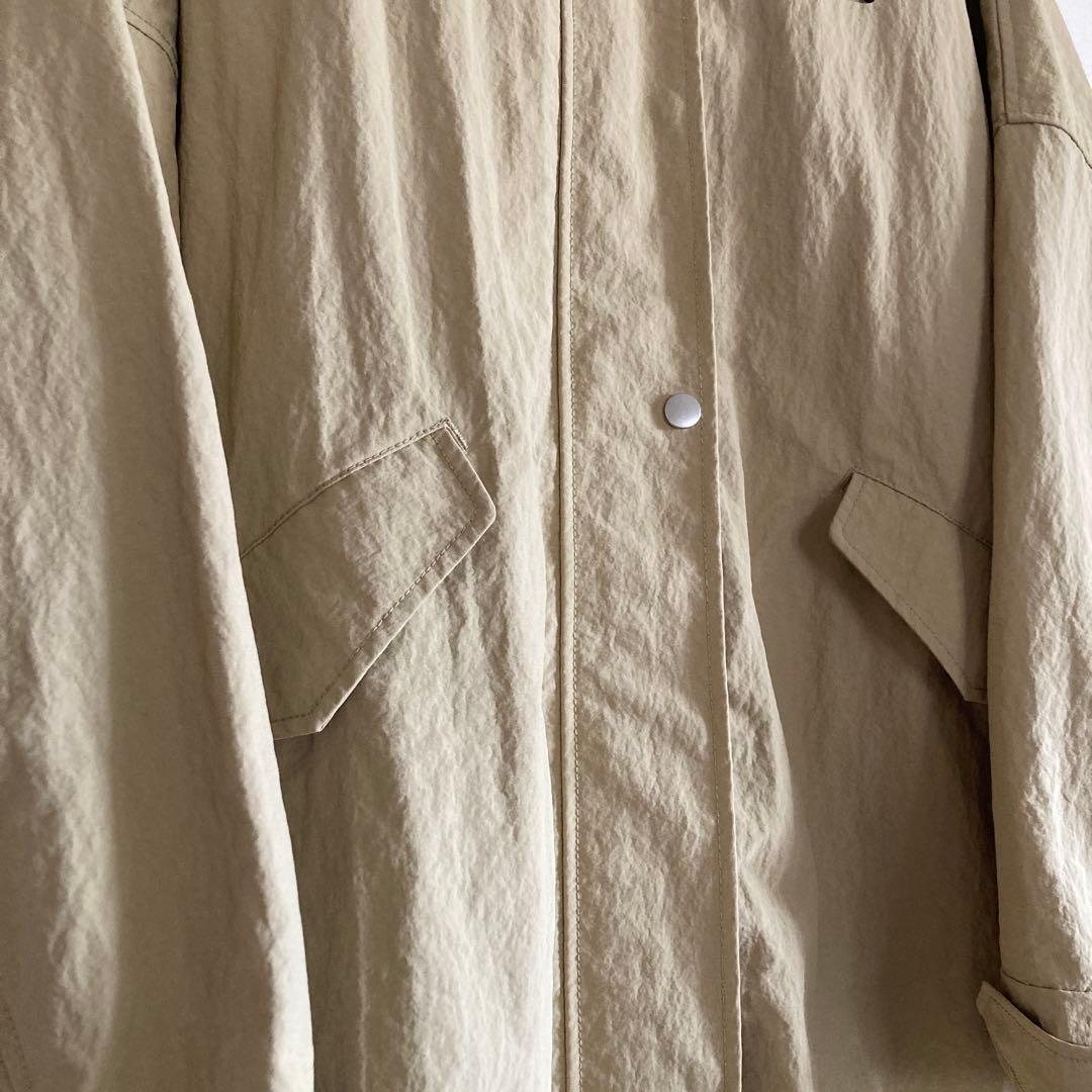 SHIPS any〈洗濯機可能〉オーバー フーディ ブルゾン コート