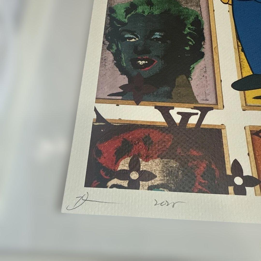 DEATH NYC 現代アートポスター　世界100枚限定　kaws マリリン