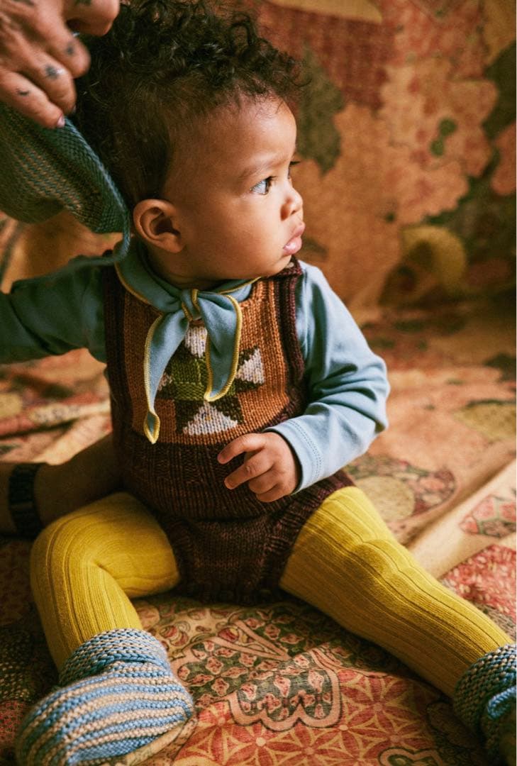 misha and puff Nova Quilt Romper ロンパース