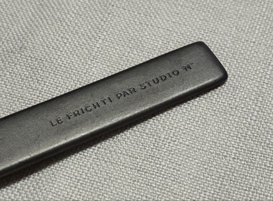 STUDIO M’ スタジオエム フリシティ ブラック カトラリー 8本セット