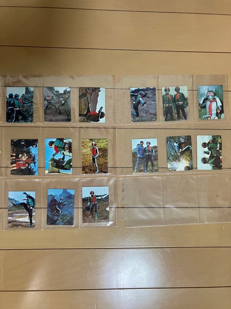 昭和レトロ★旧カルビー仮面ライダーカード★ 1番〜105番まで連番 表25局有