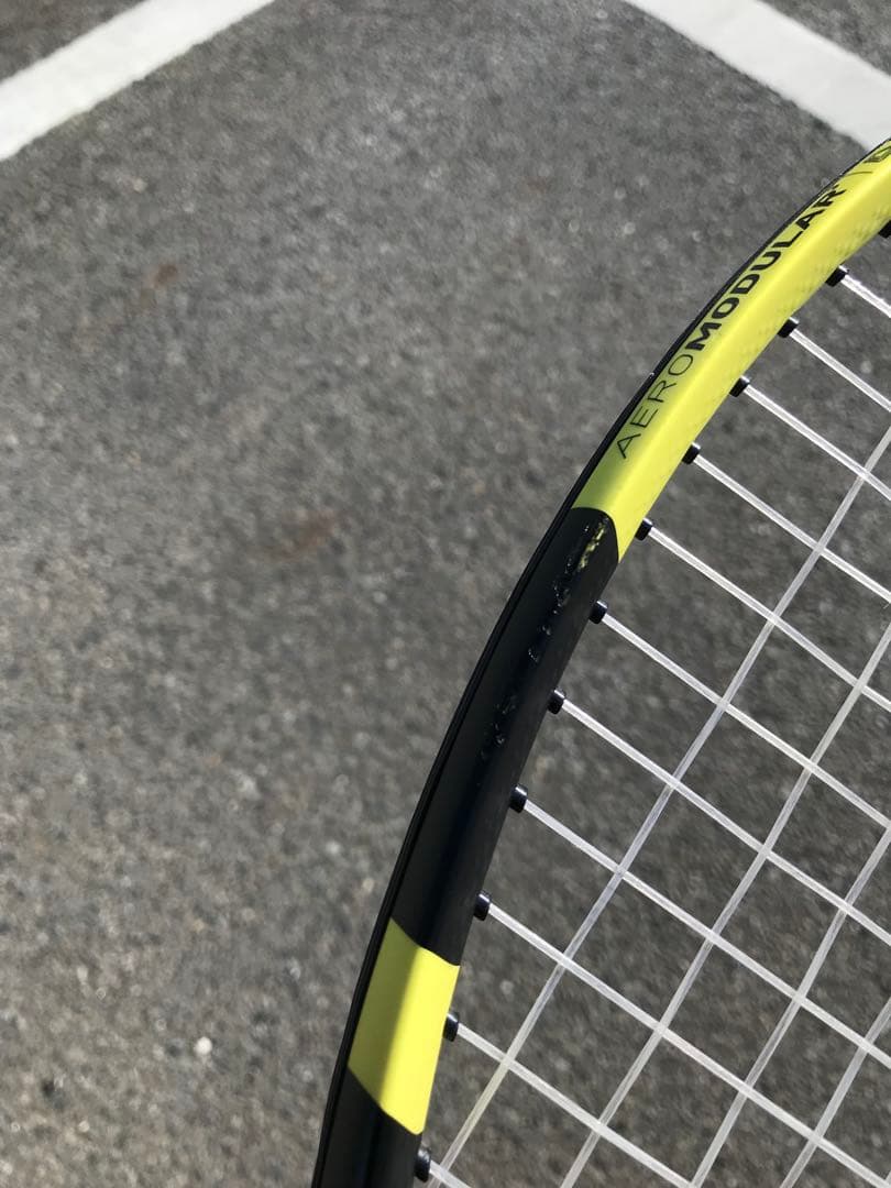 使用回数5回国内正規品Babolat ピュアアエロ アルカラス　ナダル使用モデル