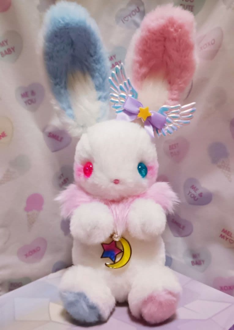 ハンドメイド＊ユメミルBunny ぬいぐるみ　エンジェル