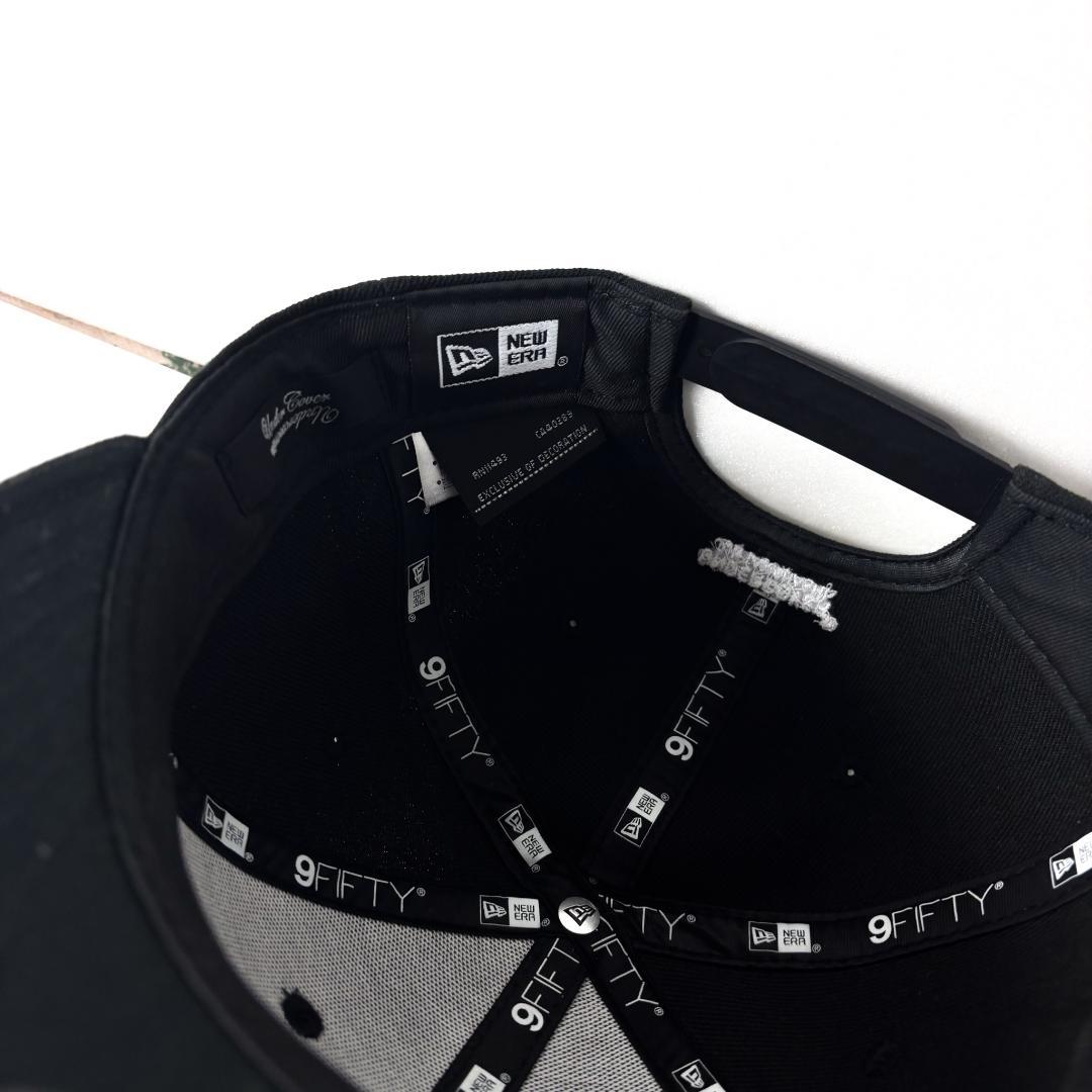 UNDERCOVER✕NEW ERA クマ刺繍 ベースボールキャップ 黒
