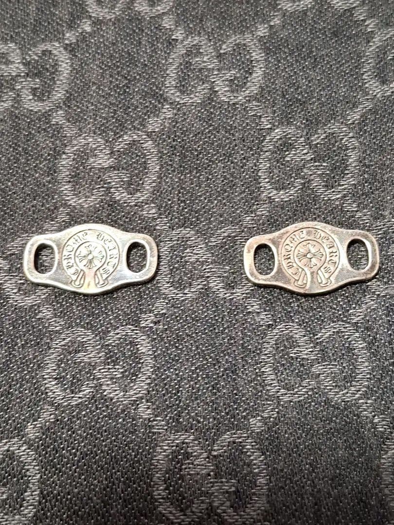 シューレースストッパー　シルバー925　シューズアクセサリー