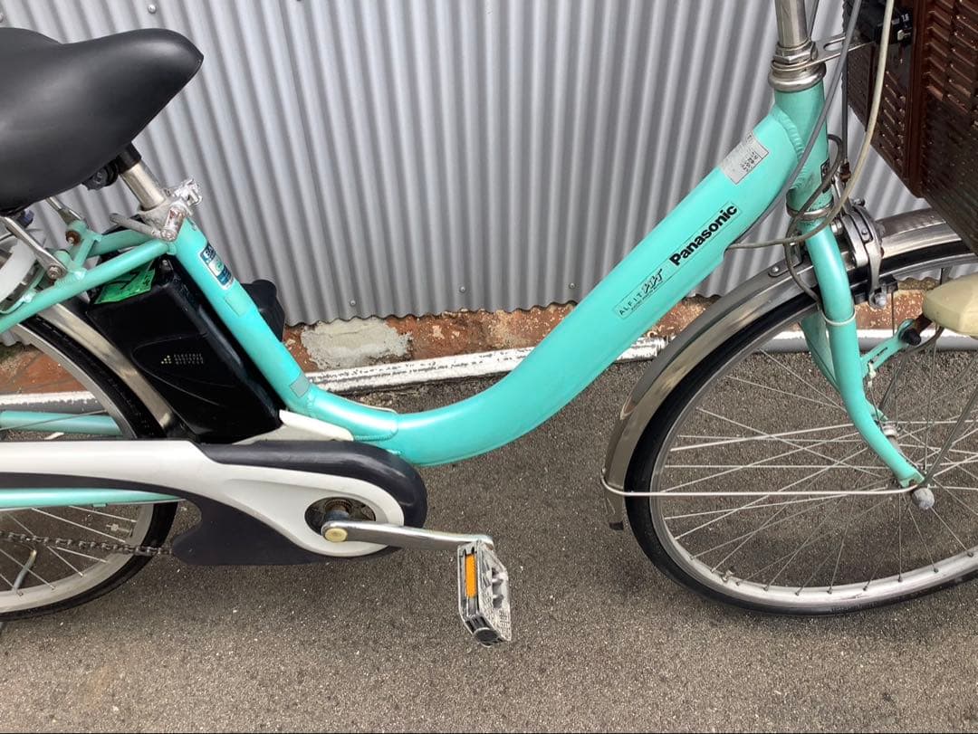 パナソニック新機種電動アシスト自転車vivi alfit26インチブルーアルミ