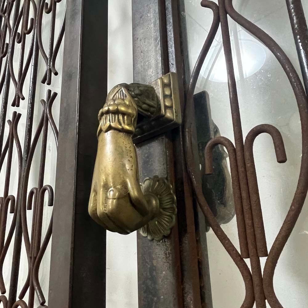 ロートアイアン 観音開きドアセット/扉イギリスアンティークフランスアンティーク