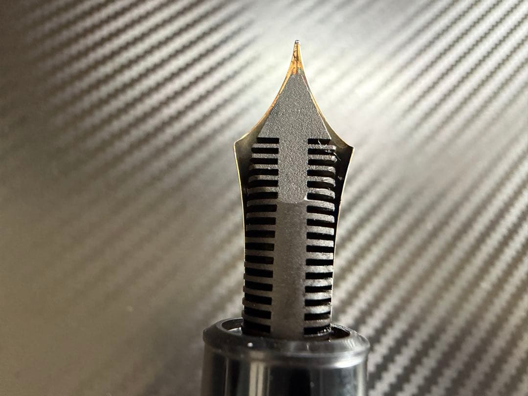 極美品 モンブラン マイスターシュテュック 149 14C 3帯 EF 万年筆