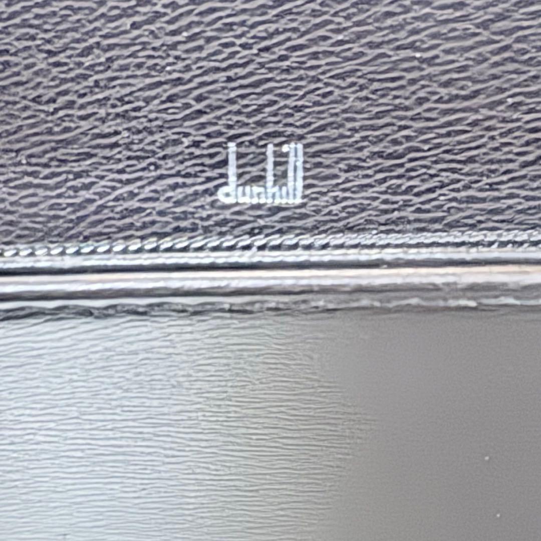 ◆未使用保管品◆ダンヒル ビジネスバッグ 黒 ブリーフケース レザー