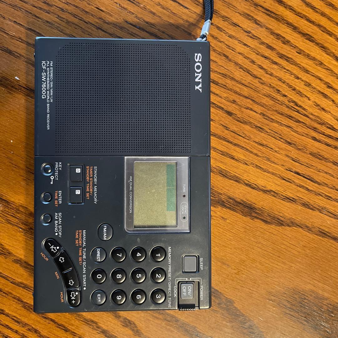 SONY ICF-SW7600G 短波ラジオ 本体