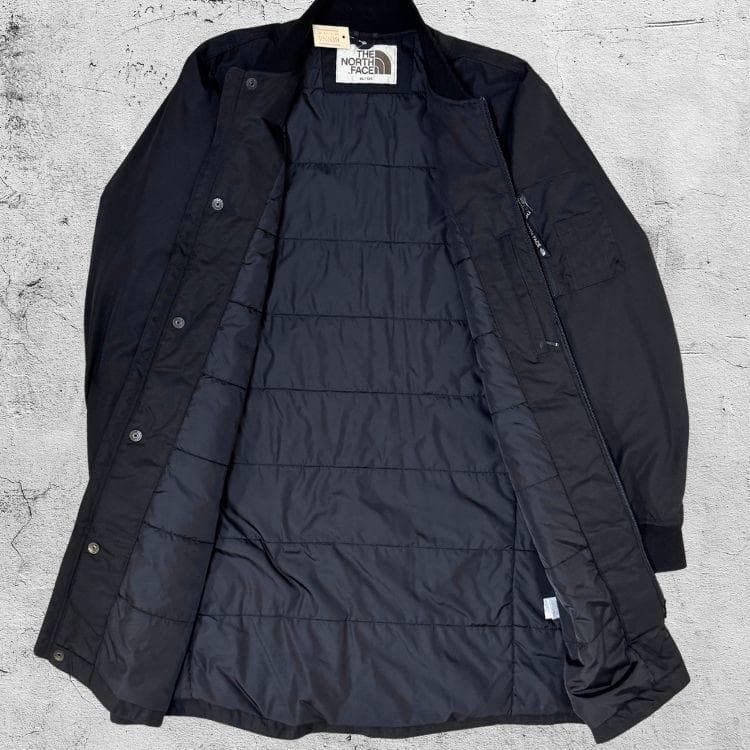 THE NORTH FACE ロング丈 MA-1 メンズ XL モッズコート 黒