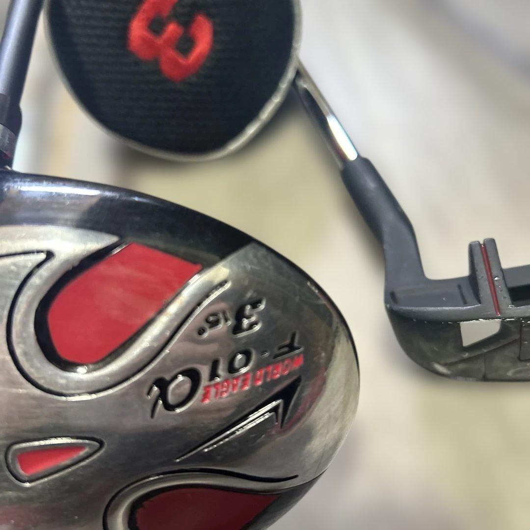 ワールドイーグルWORLD EAGLEゴルフアイアンクラブセットF-01α