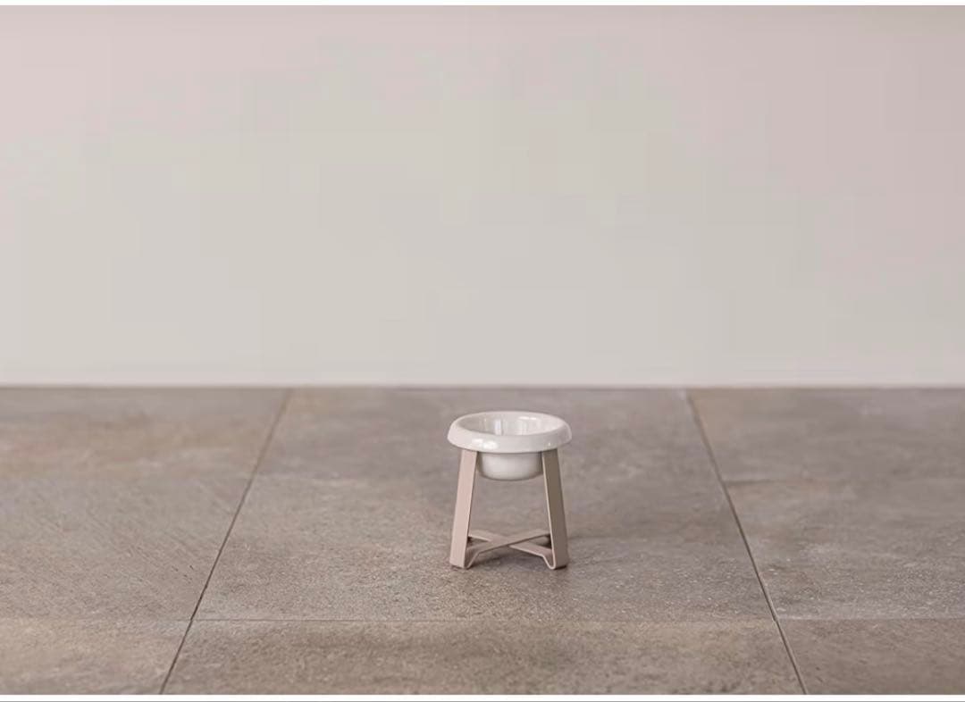 PECOLO FoodStand S tall 深皿　ソフトトープ