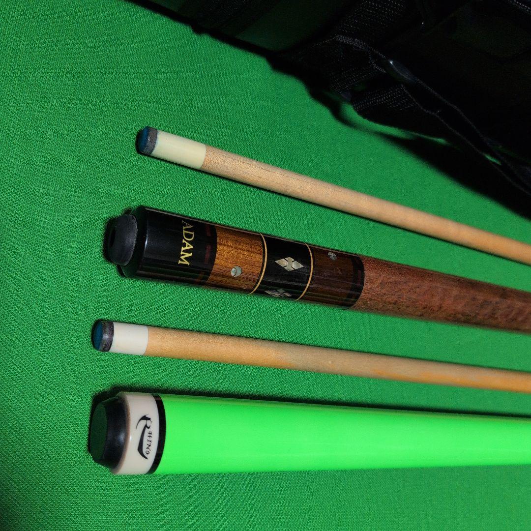 ビリヤードキュー セット ケース付き、おまけ付き