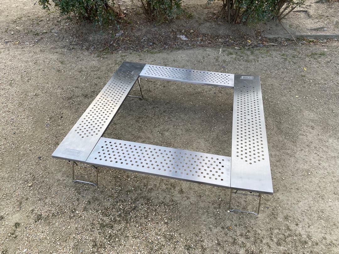 Coleman ステンレス アウトドアテーブル