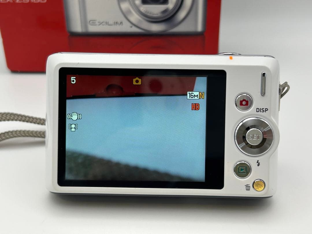 動作品　カシオ EXILIM EX-ZS180 充電器付き　コンデジ