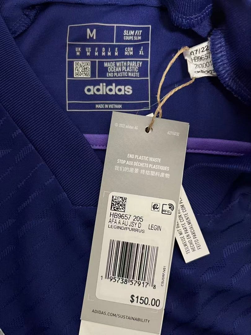 新品タグ付/正規品/選手用仕樣 アルゼンチン代表 メッシ 2022 WC