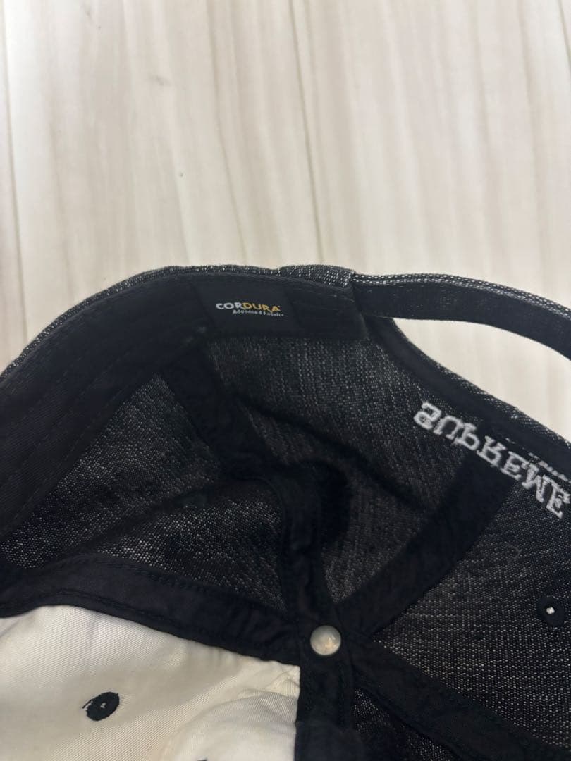 【美品】Supreme Cordura Denim 6-Panel キャップ