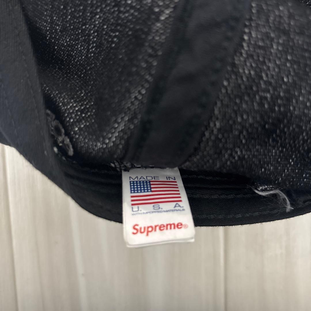 【美品】Supreme Cordura Denim 6-Panel キャップ