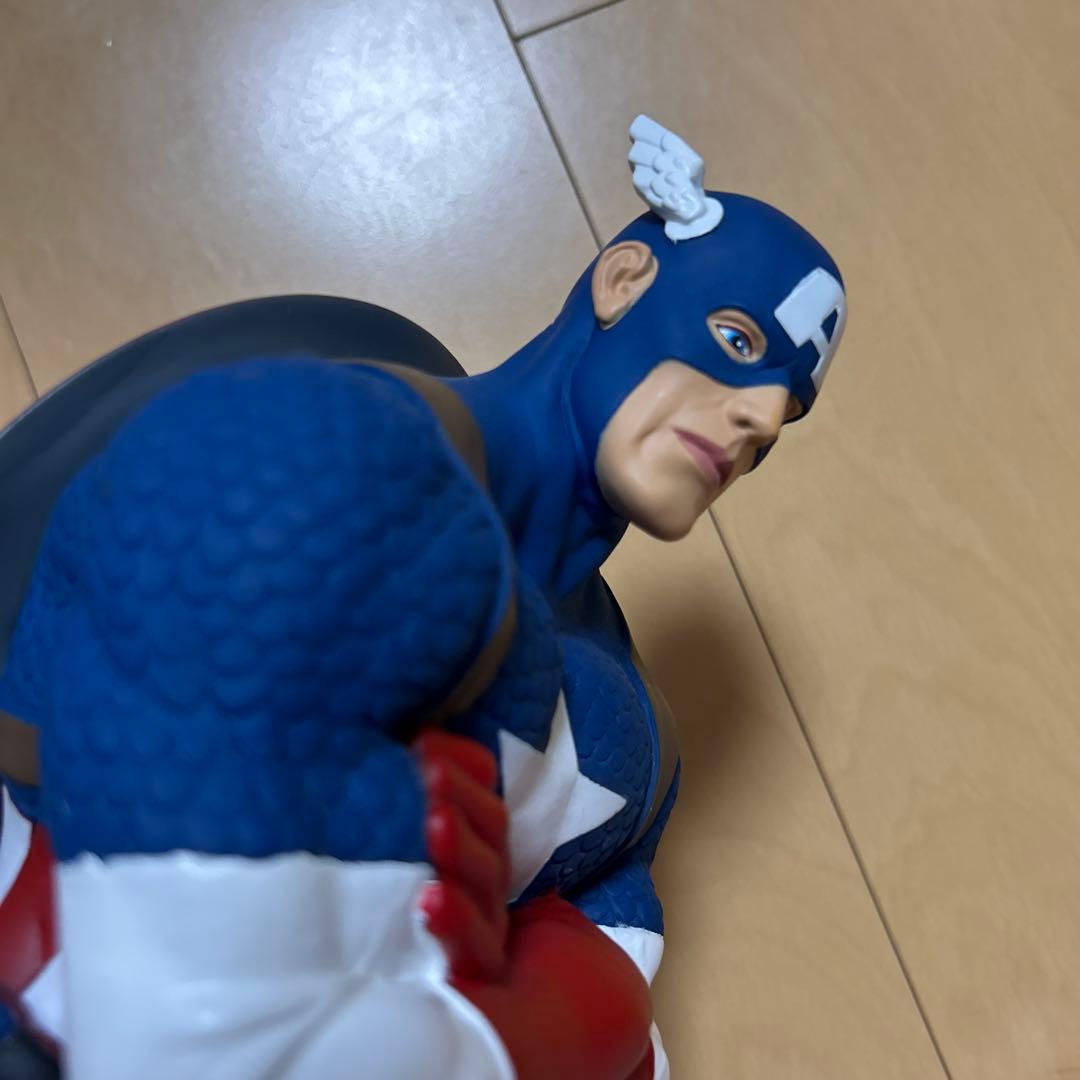 【即購入ok!!】MARVEL キャプテンアメリカ フィギュア 貯金箱