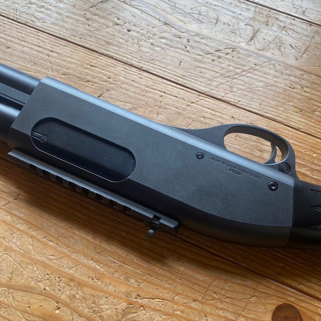 東京マルイ　M870タクティカル　ブリーチャーグリップ＋ガスタンク付　中古