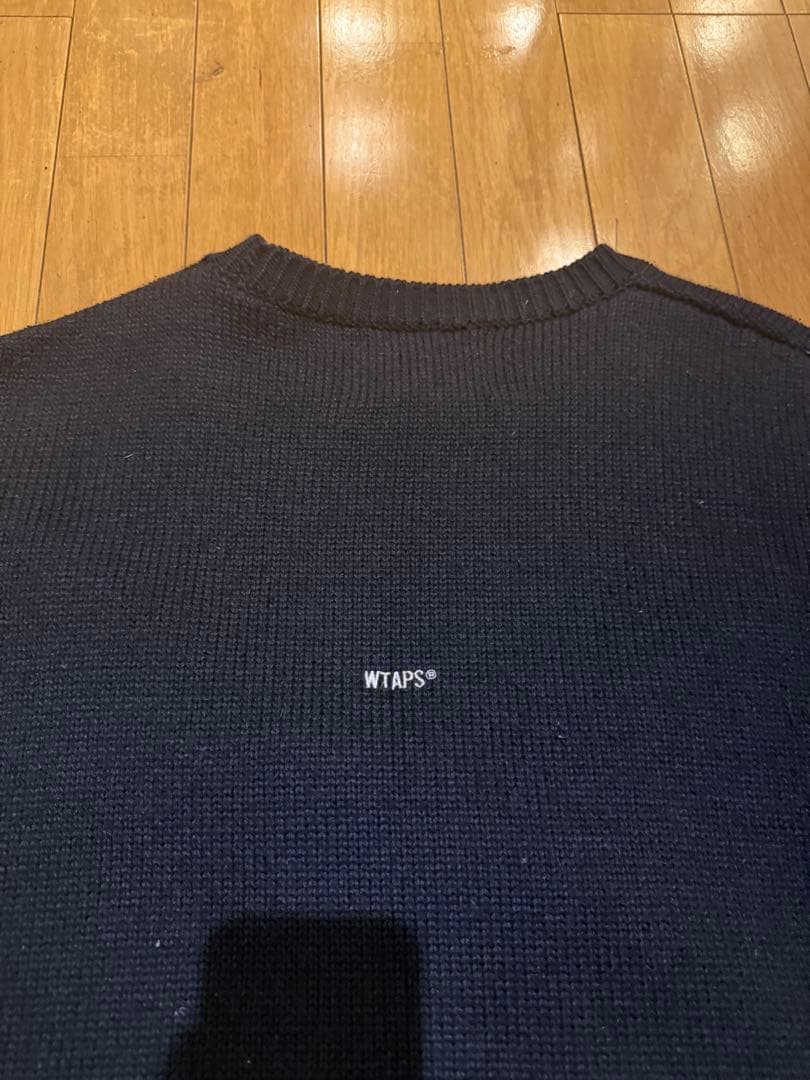 WTAPS ブラック ニットセーター