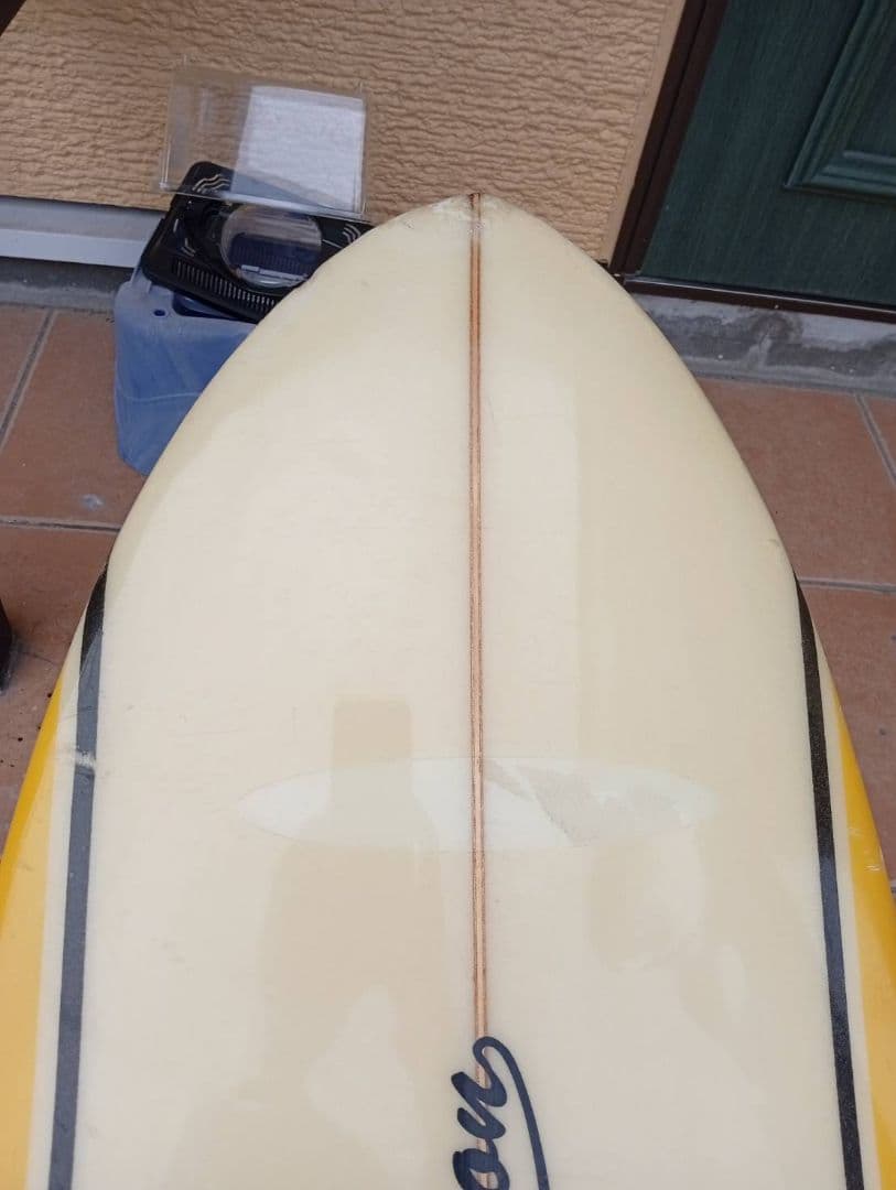 ファンボード クリーム色 ストライプデザイン　コナウィンドミッドレンジ