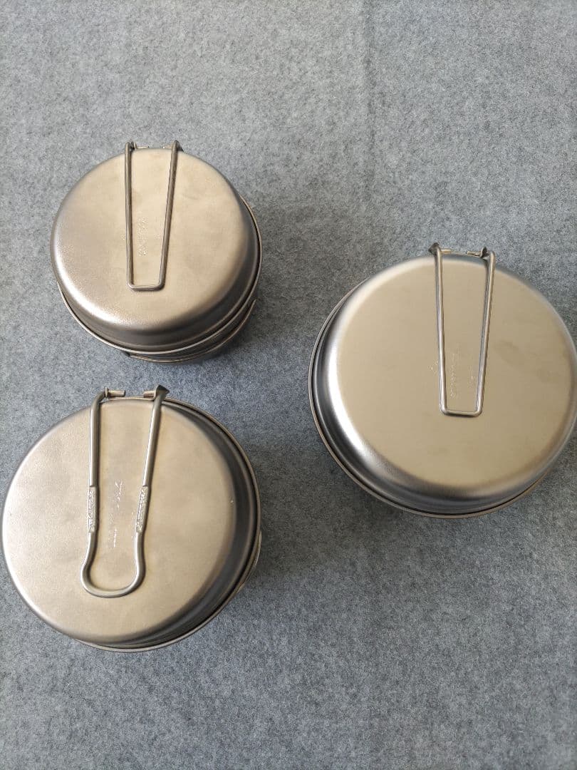 新品未使用　スノーピーク　チタン　パーソナルクッカーセット