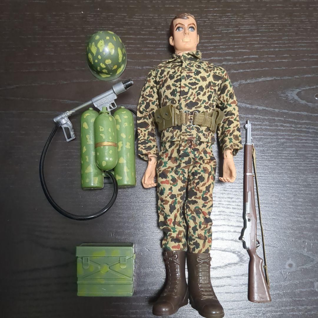 タカラ　ニューGIジョー　海兵隊　火炎放射器 Ｍ１ガーランド 通信機セット