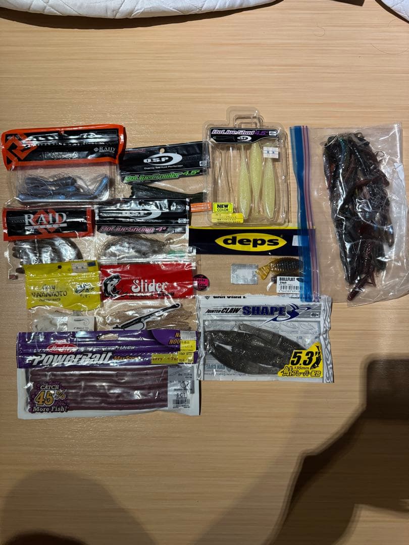 【タイムセール‼️】大量バス釣り引退セット