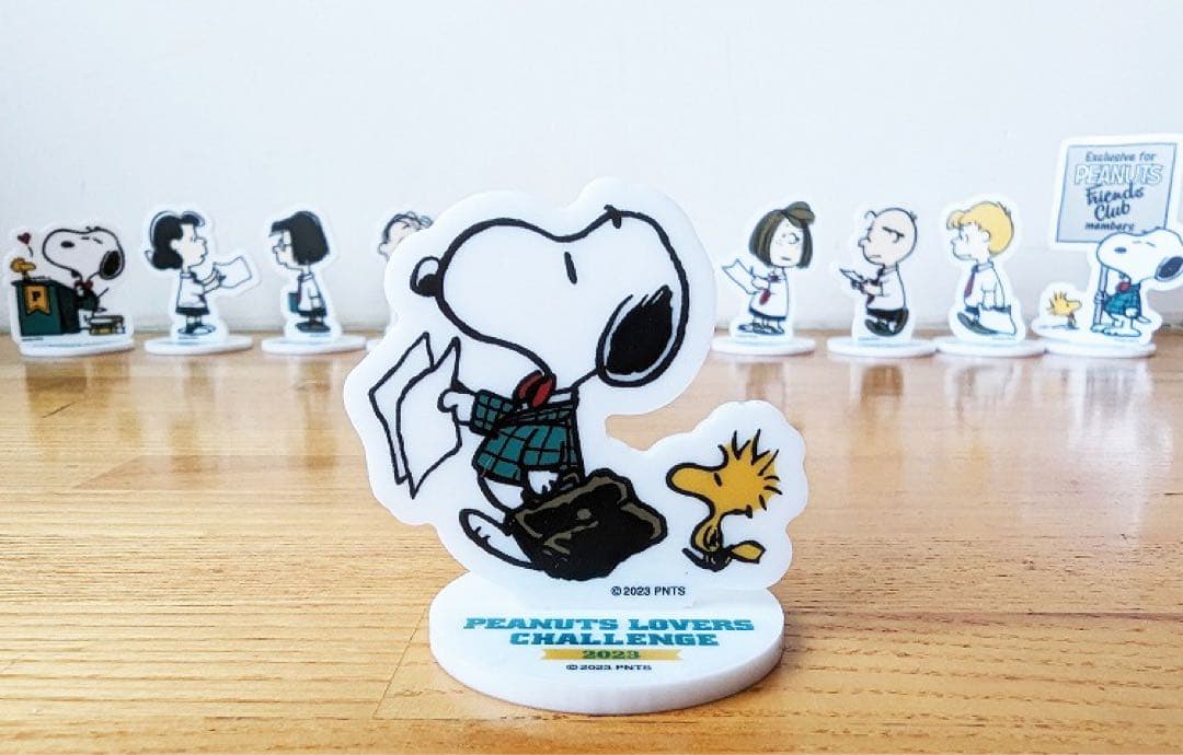PEANUTS検定アクリルスタンド 10体セット