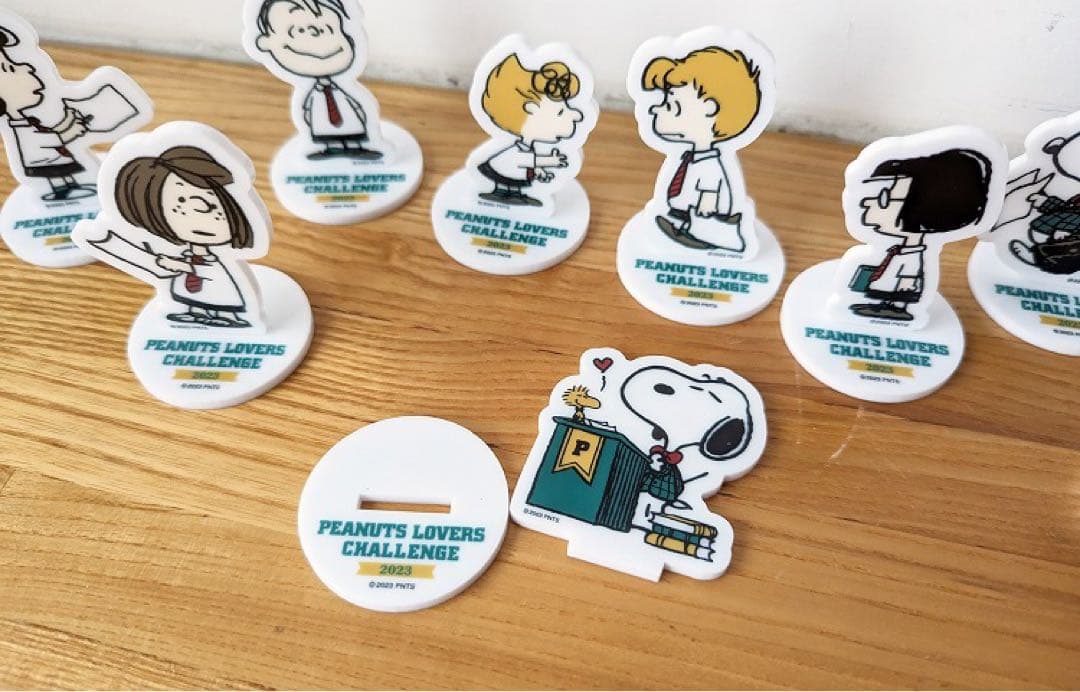 PEANUTS検定アクリルスタンド 10体セット