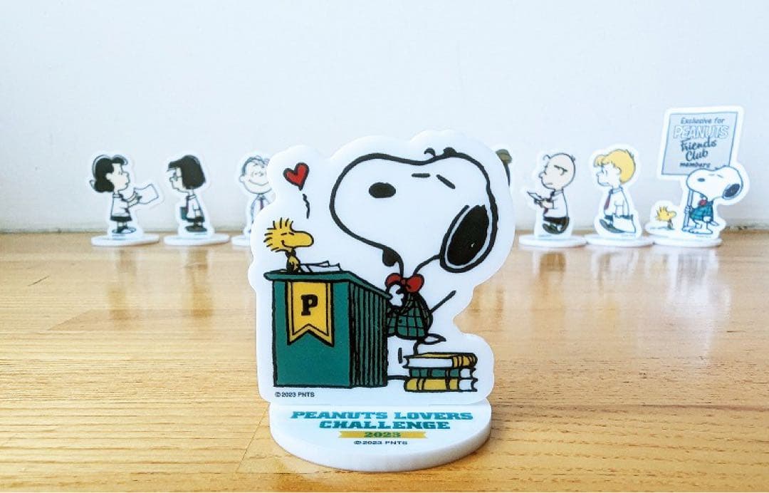 PEANUTS検定アクリルスタンド 10体セット