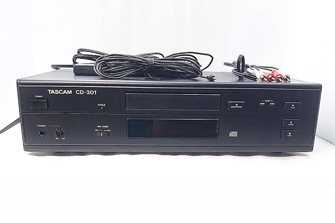 【完動｜良品】 TASCAM CD-301｜CDプレーヤー｜有線リモコン付属