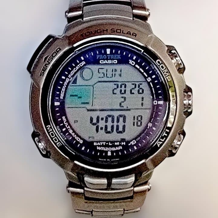 美品 CASIO PRO TREK MANASLU PRX-2500T-7JF