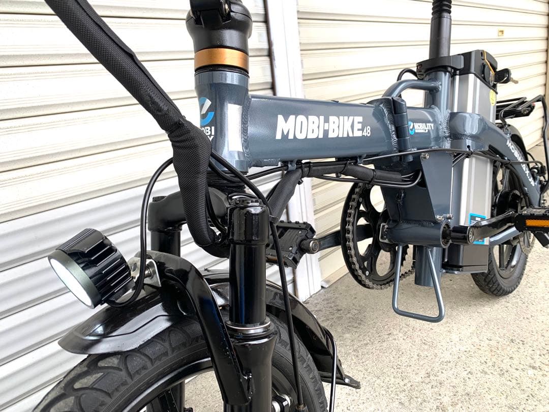 送料無料MOBILITYディスク式MTB折り畳み電動 自転車BIKE動作確認済