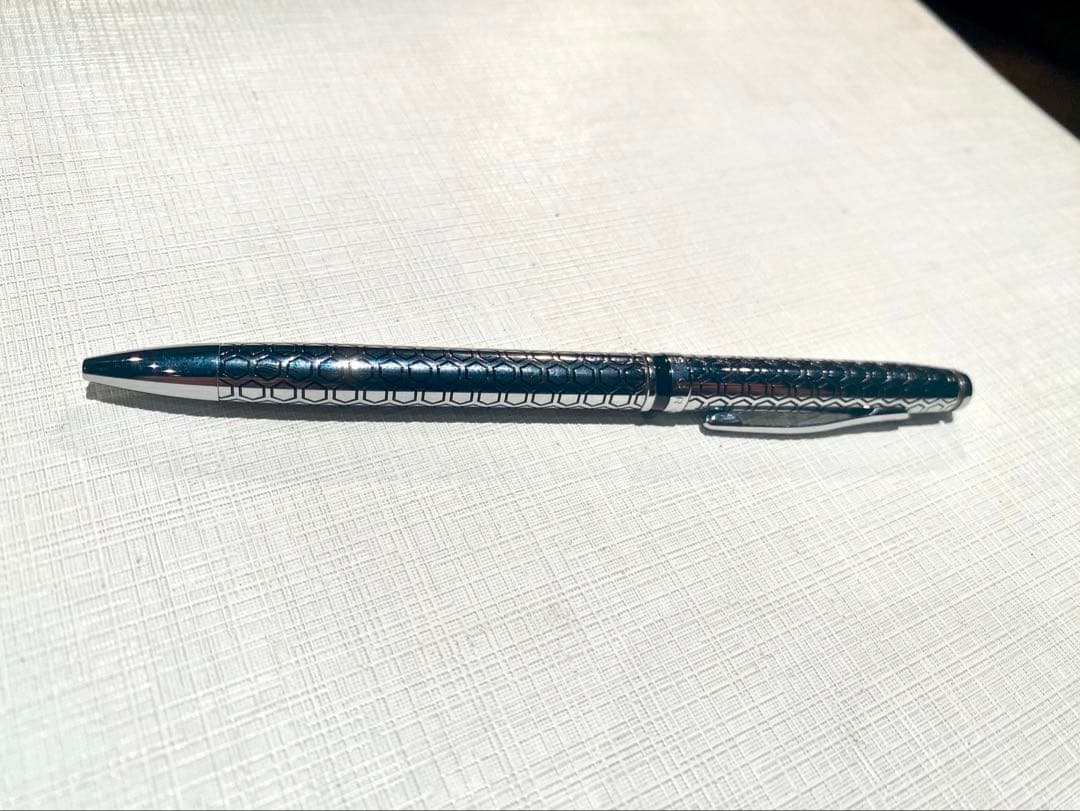 クロス社 ボールペン&シャープペンシル 2010年製 美品！亀甲柄？