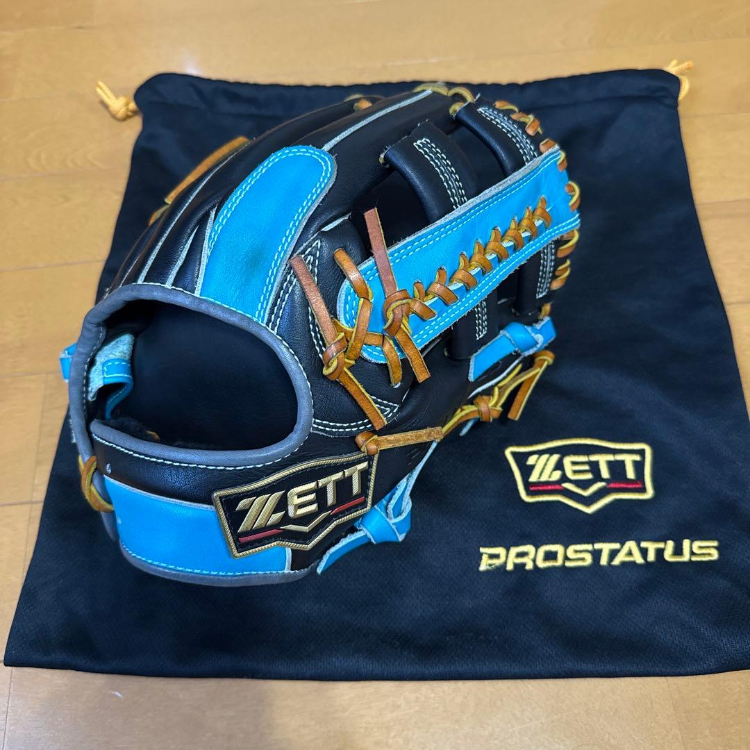 ‼️我流‼️ゼット　源田モデル　プロステイタス　軟式　内野手