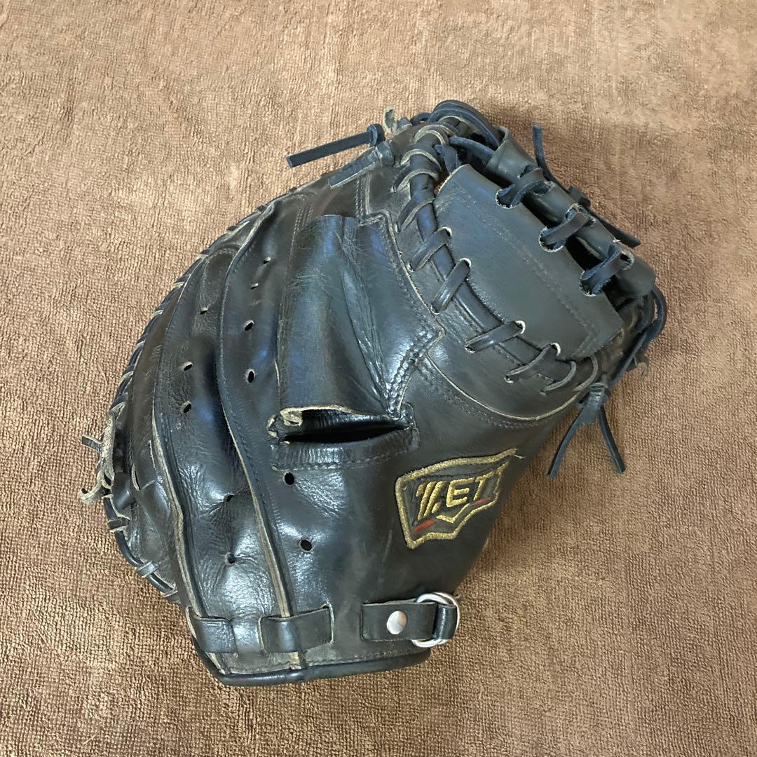 ZETT 硬式キャッチャーミットプロステイタス黒