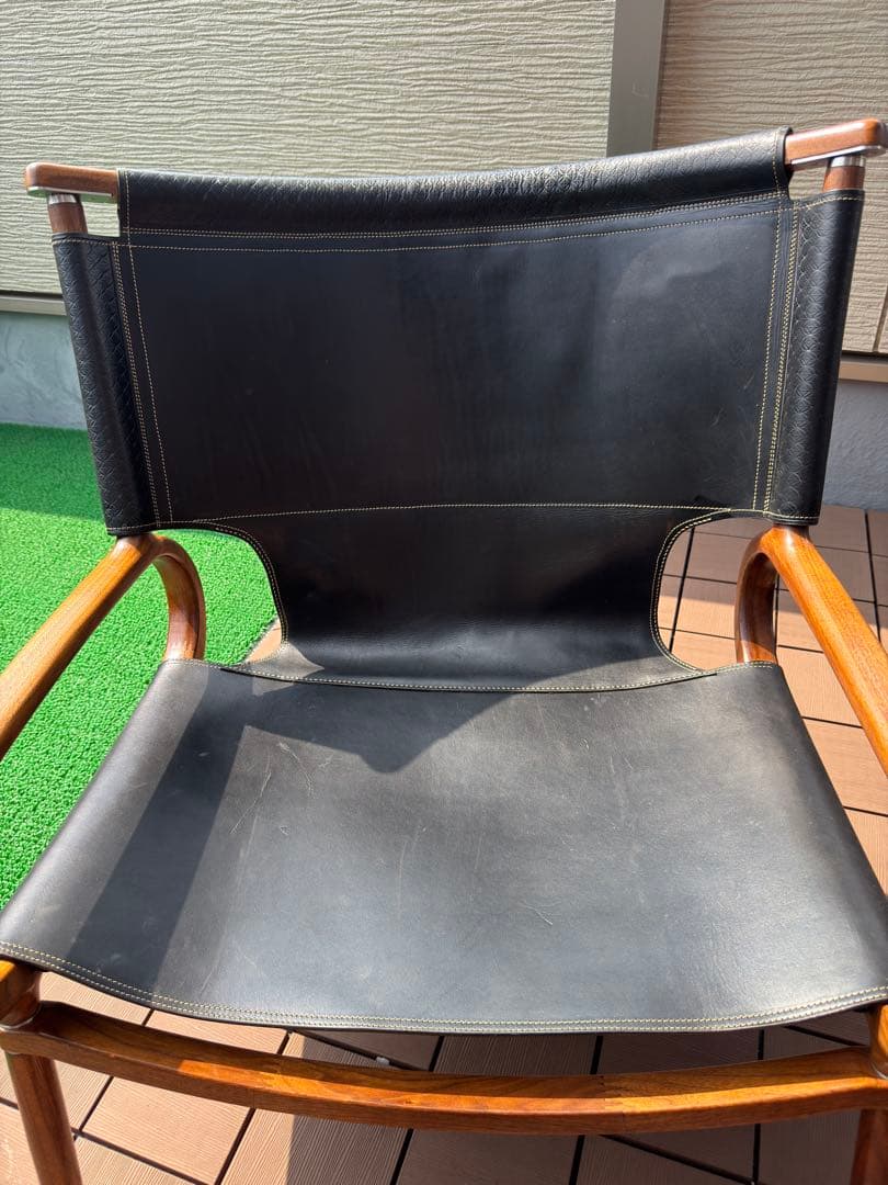 【本革仕様】ikikiグランドチェア　ウォルナット