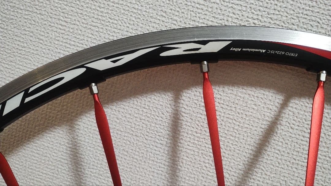 美品　FULCRUM フルクラム Racing ZERO C15 レッドスポーク
