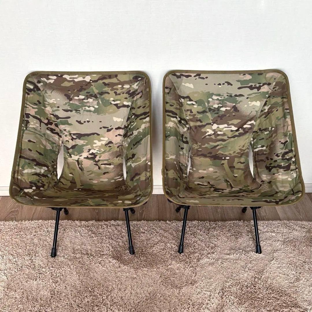Helinox ヘリノックス タクティカルチェア マルチカモ 2脚