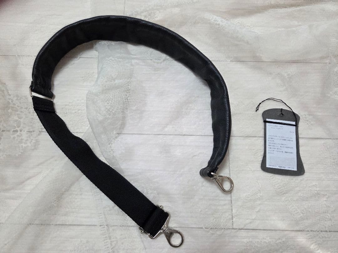 エバゴス　ソフトショルダーベルト　黒