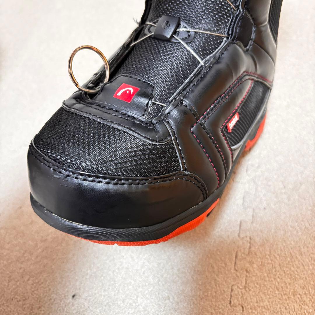 ヘッド　HEADスノーボードブーツ BOA 23cm ボア スノボ 黒