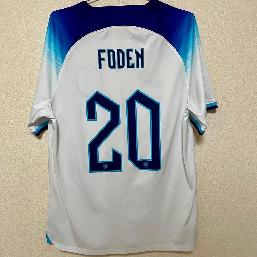 【正規品】イングランド代表 2022 W杯 フォーデン 20 ユニフォーム L